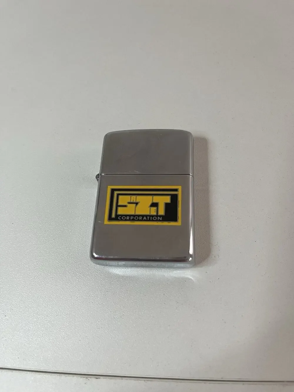 Vintage 1980s Zippo Lighter Sazet Corporation Advertisement VTG ZIPPOS